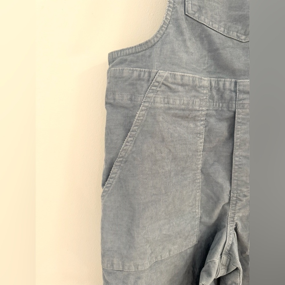 Aerie Werk & Play Corduroy Overalls Cloudy Blue / Size XS - Picture 14 of 16
